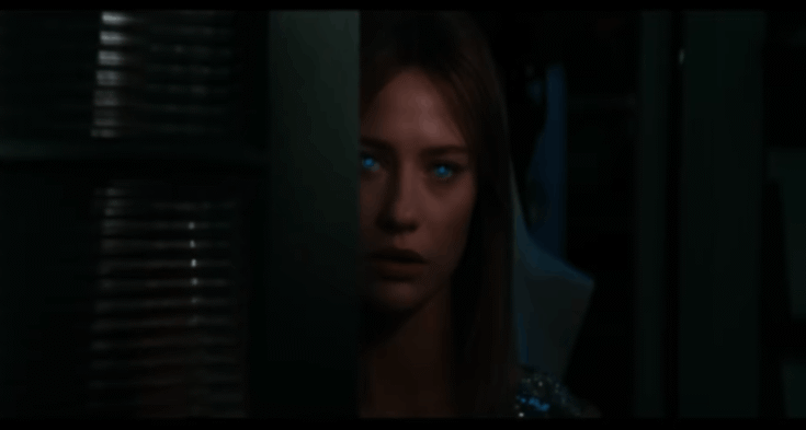 Lily Sullivan as the android robot wife in Soulm8te movie