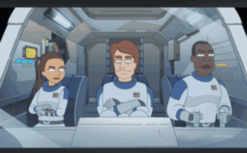President Andre Curtis at his desk in President Curtis Rick and Morty spinoff show article