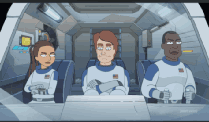 President Andre Curtis at his desk in President Curtis Rick and Morty spinoff show article