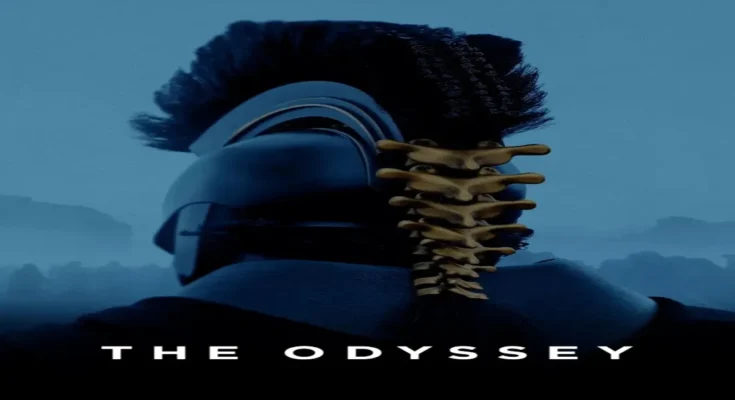 Matt Damon as Odysseus in Christopher Nolan movie The Odyssey 2026 review poster