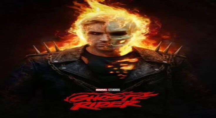 Sam Elliott as Carter Slade the Phantom Rider in Ghost Rider movie