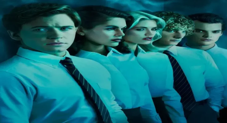 Igby Rigney and Kaia Gerber in The Shards season 1 review scene on FX